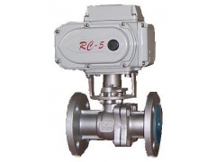 電動法蘭球閥，電動O型球閥，電動二通閥