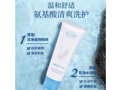 元氣地帶清爽溫和深層清潔雙重氨基酸洗面奶